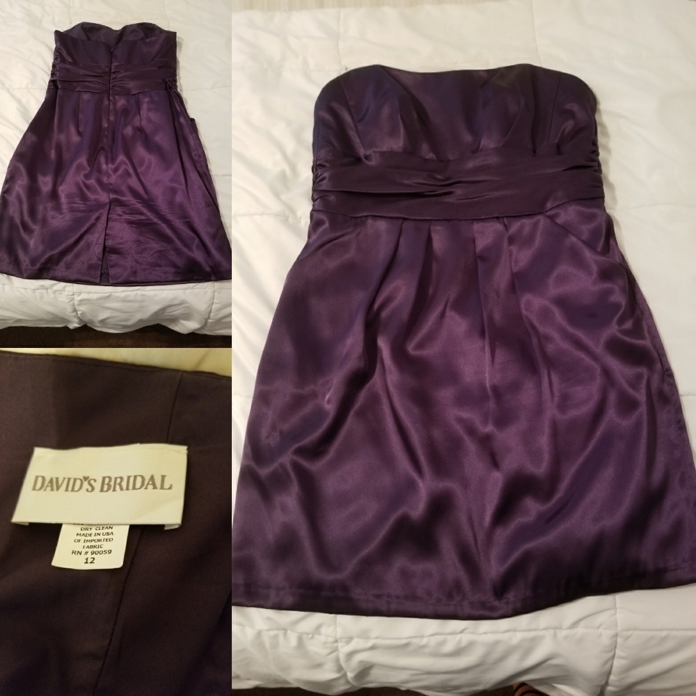 David's Bridal Cocktail Dress
